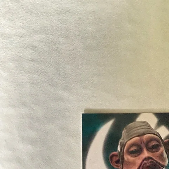 Star Wars 2017 Journey to the Force Awakens Nien Nunb Autographed Card - Picture 3 of 6